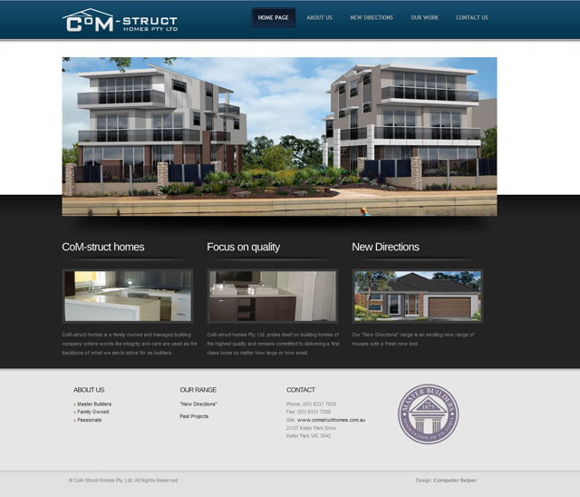 CoM-struct homes